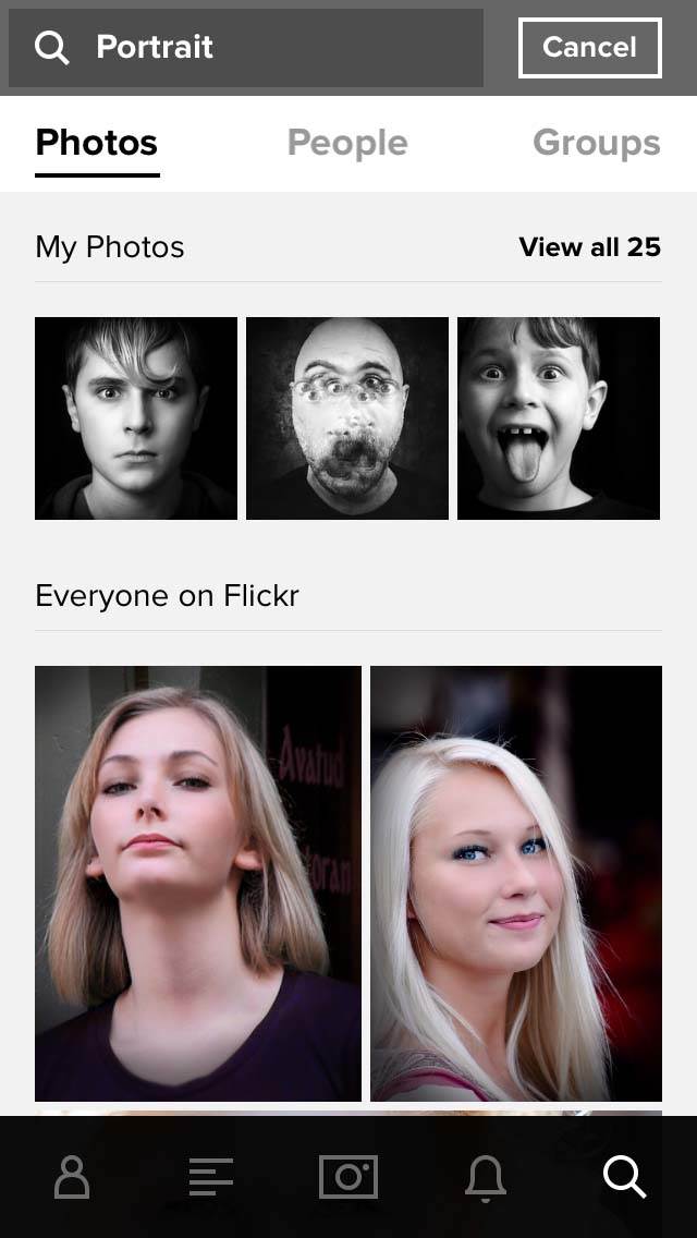 Flickr iPhone Photos App 10