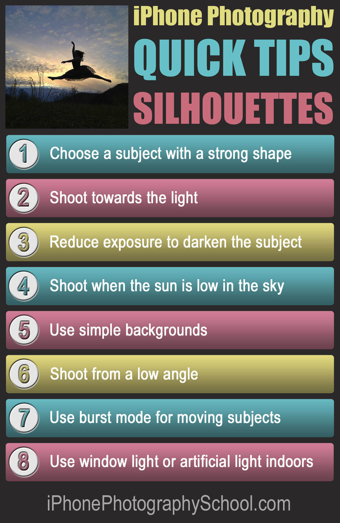 iPhone Silhouettes Quick Tips