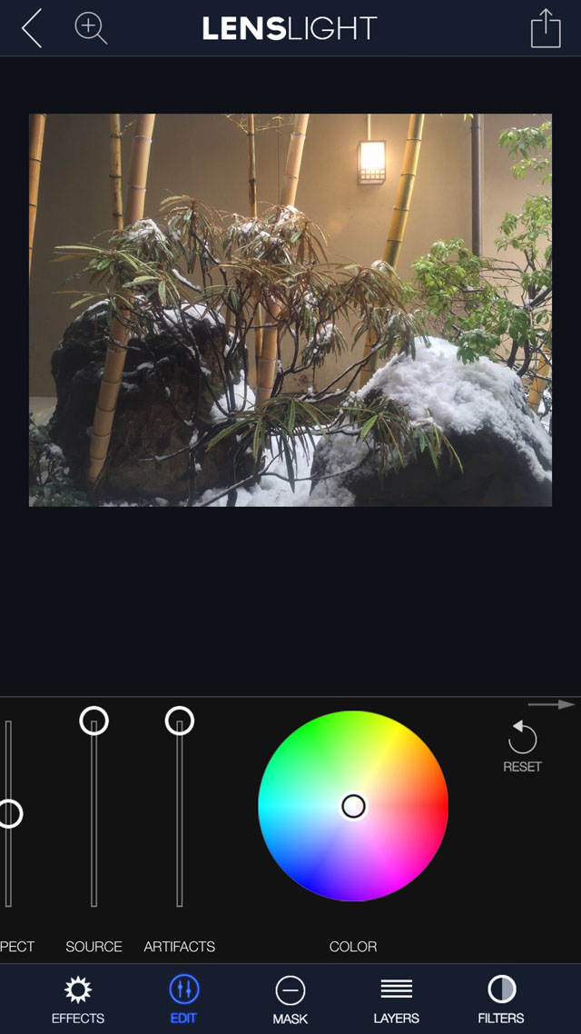 Lenslight iPhone Photo App 32