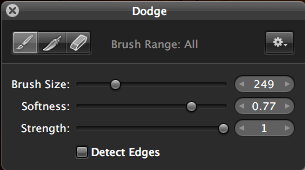 Dodge tool - Burn & Dodge Tools Instead of HDR