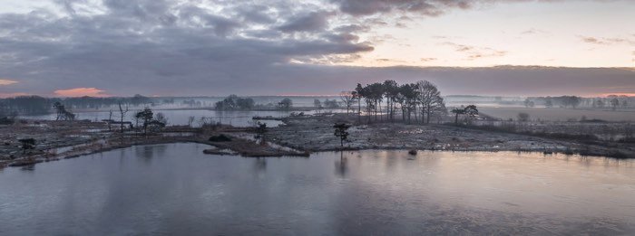Штативы для пейзажной фотографии: Панорама бельгийского озера с помощью штатива с панорамной головкой