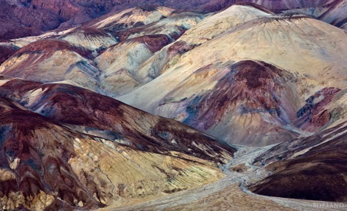 Death Valley desert photography captured with the telephoto lens