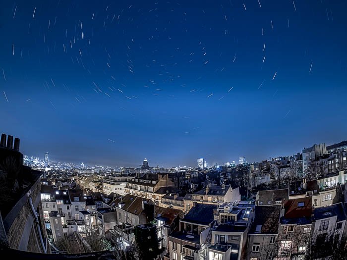 Звездный след над Брюсселем