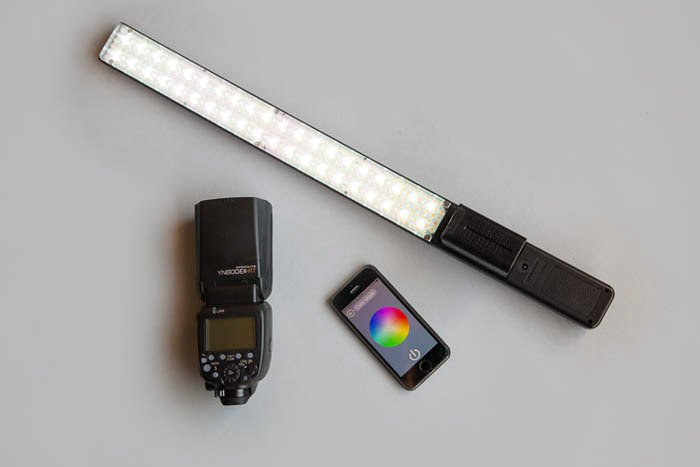 Светодиодный свет и спидлайт для освещения фотографии