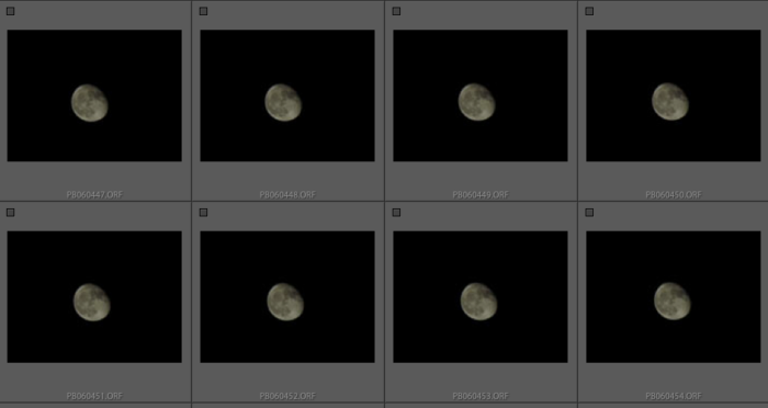 фотомонтаж луны