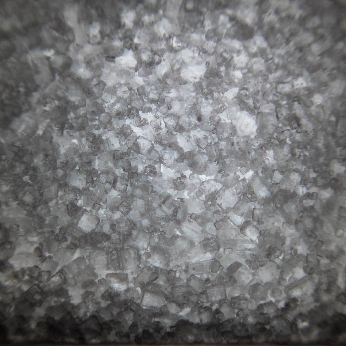 Крупный план кристаллов соли
