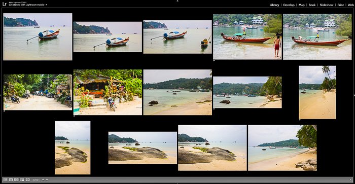 Скриншот программы для редактирования фотографий - Sell Your Travel Photography