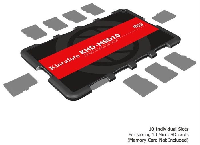 Изображение держателя для карт памяти Kiorafoto Micro SD