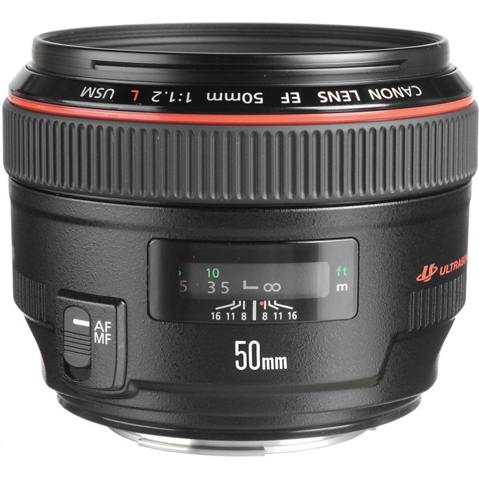 Canon EF 50mm f/1.2L USM - объективы для камер canon