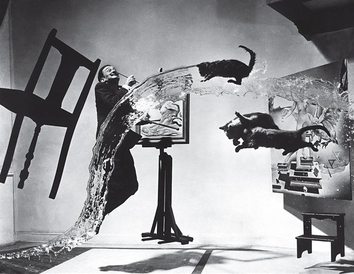 Dal Atomicus by photographer Philippe Halsman