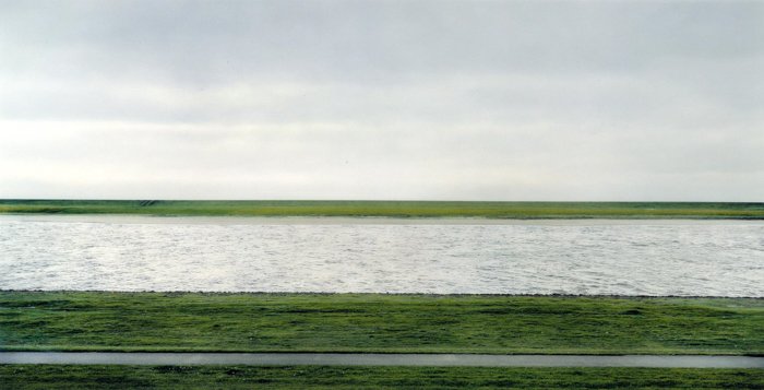 Рейн II 1999 Андреас Гурски, самые дорогие фотографии