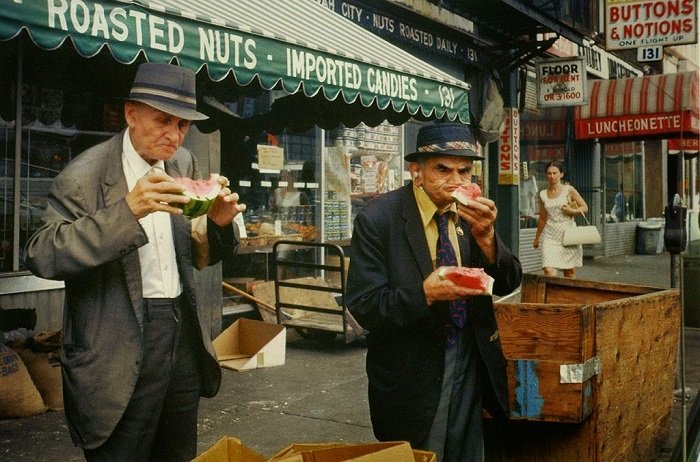 Нью-Йорк, 1981 год. Photograph by Helen Levitt