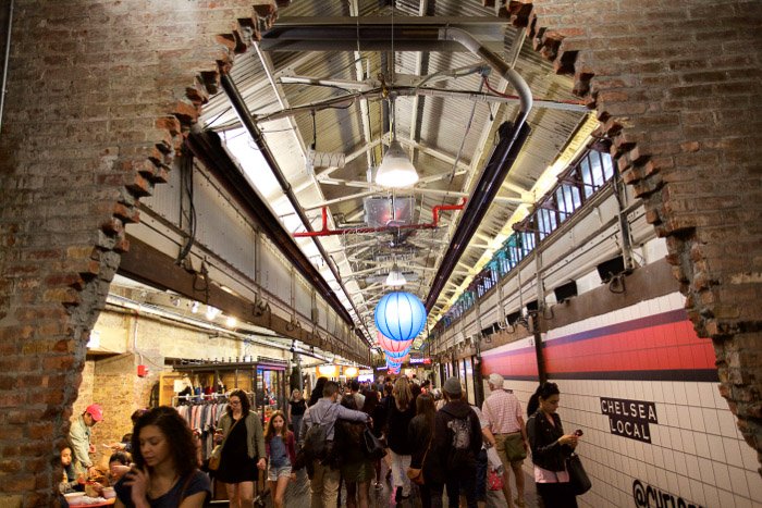 The Chelsea Market - best places to take photos in nyc