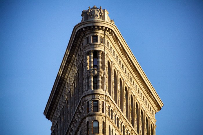 The Gridiron building in New York - best places to take photos in nyc 