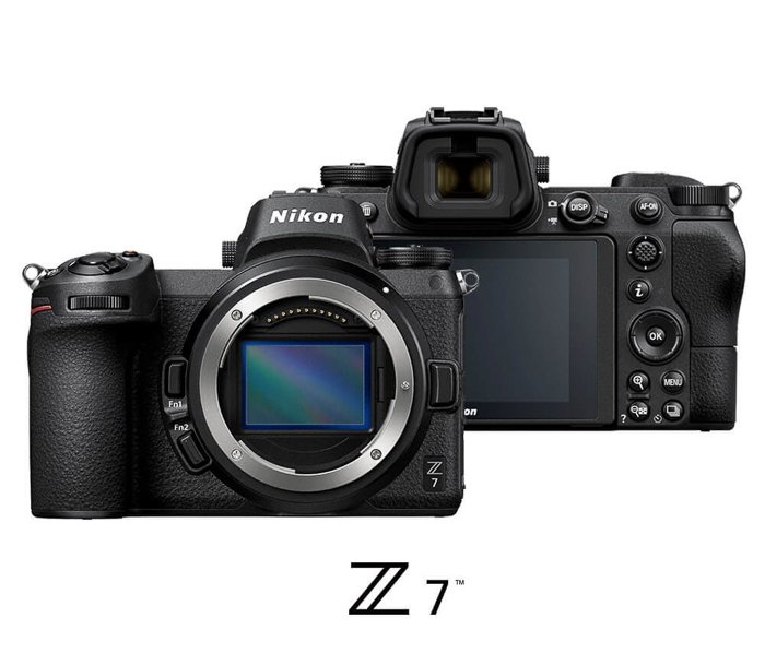 Nikon Z7 Mirrorless camera front view