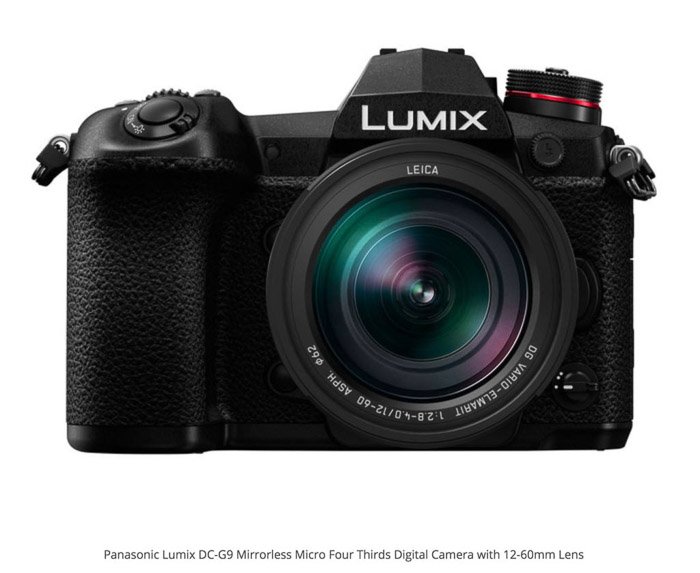 Фотоаппарат Panasonic Lumix G9 для съемки недвижимости