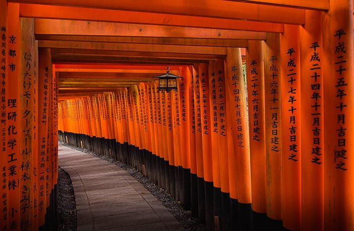 Храм Фусими Инари в Токио - советы по фотографии Японии