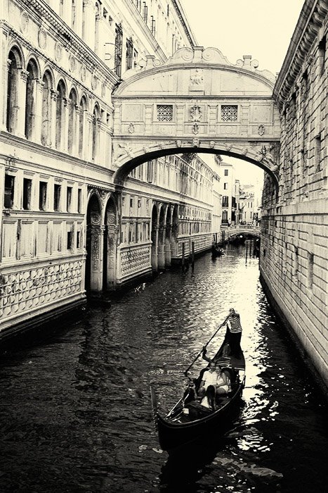 Мост Вздохов, один из самых известных мостов Венеции - как сделать отличные фотографии Венеции