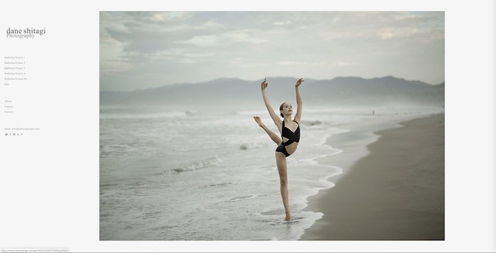 Фотография балерины от Dane Shitagi