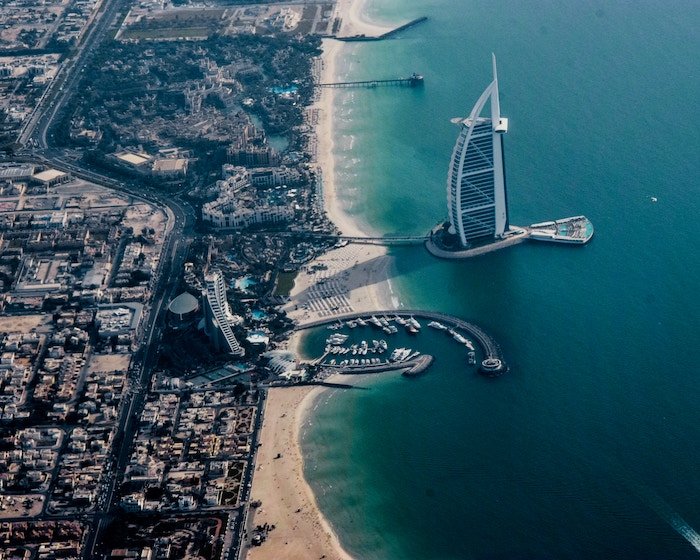 Birdview photo of Dubai