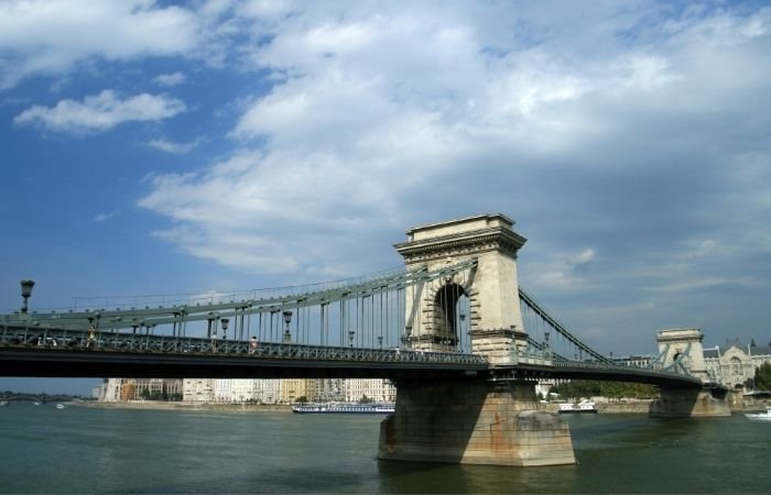 Места для фотосъемки в Будапеште Щеньи Цепной мост