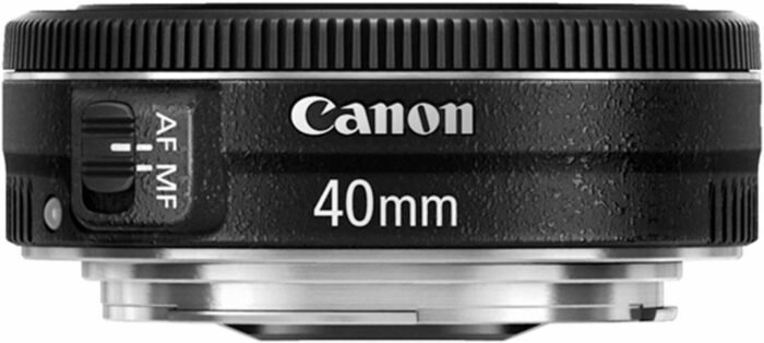 Объектив Canon EF 40mm f/2.8 STM для фотографий изобразительного искусства