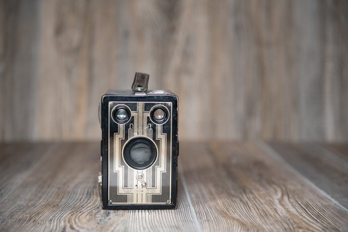 винтажная камера для фотосъемки товара