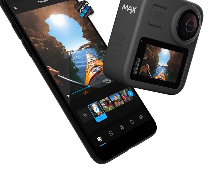 Экшн-камера GoPro Max и приложение GoPro