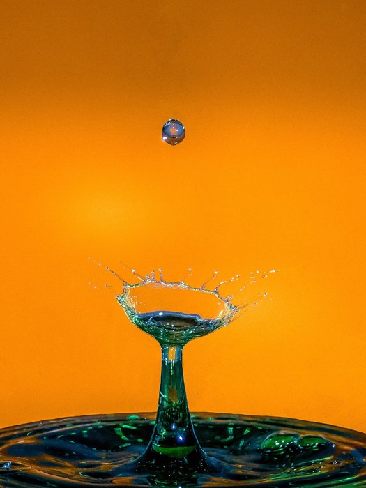 Water drop photography by Romeo Villanueva