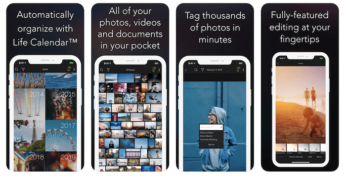 Скриншот домашней страницы Mylio - лучшего приложения для хранения фотографий