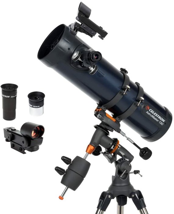 один из лучших телескопов для астрофотографии Celestron AstroMaster 130EQ Newtonian