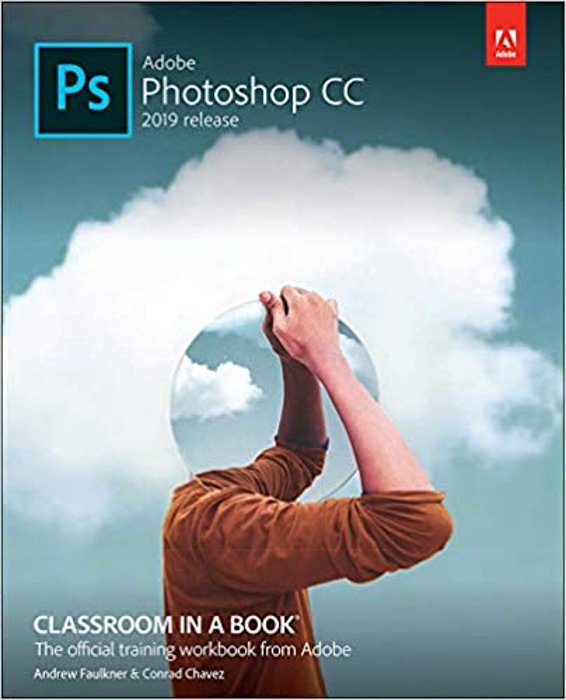 The cover of 'The Adobe Photoshop CC Book' by Andrew Faulkner& Conrad Chavez
