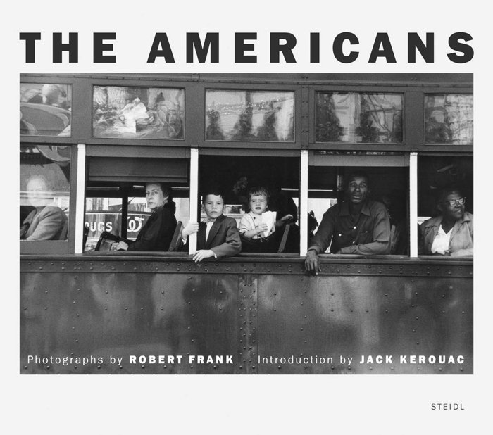 'The Americans' book cover by Robert Frank