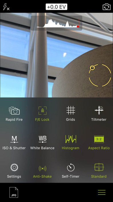 скриншот приложения ProCamera Long Exposure Camera App