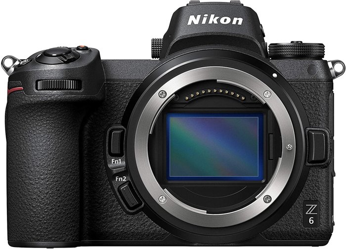 A Nikon Z6 camera body