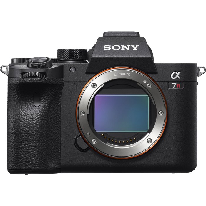 изображение полнокадрового корпуса камеры Sony A7R IV