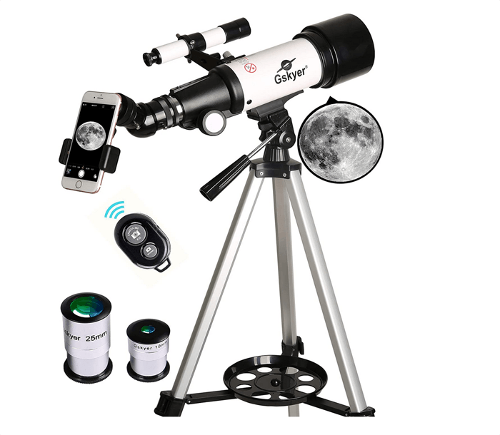 один из лучших телескопов для астрофотографии вариант Gskyer 70mm