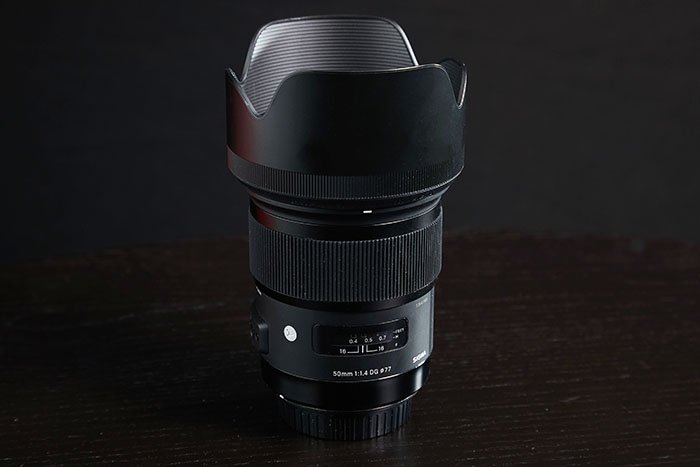 Sigma 50mm f 1.4 dg hsm art lens