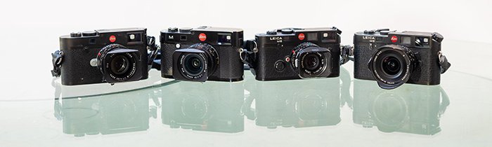 Коллекция камер Leica. Leica M10, Leica M240, Leica M6