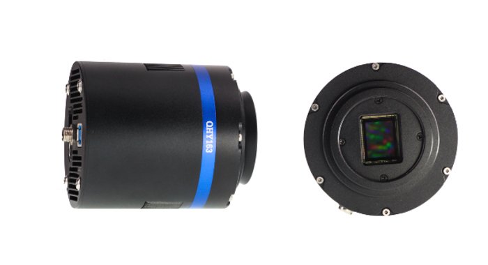 Изображение цветной CMOS-камеры телескопа QHY 163 с охлаждением