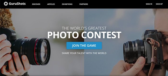 Сайт фотоконкурсов GuruShots, конкурс фотографий