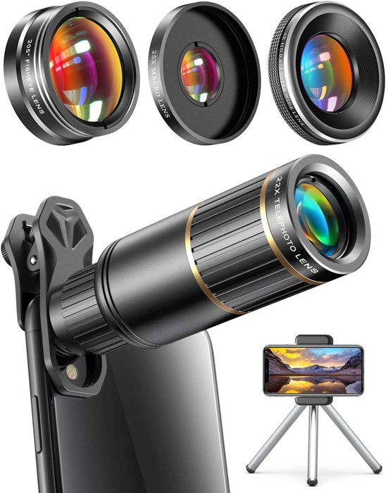 изображение набора объективов для камеры телефона CoPedvic