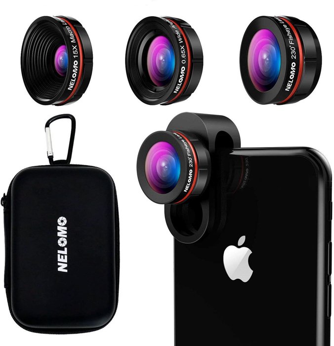 изображение Nelomo Universal Professional HD Camera Lens Kit