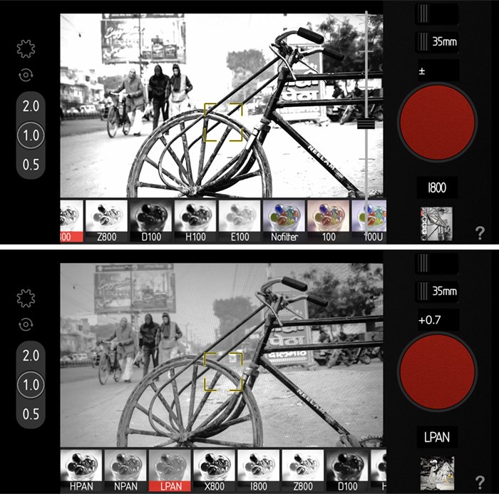Скриншоты Provoke app bicycle Indian street scene