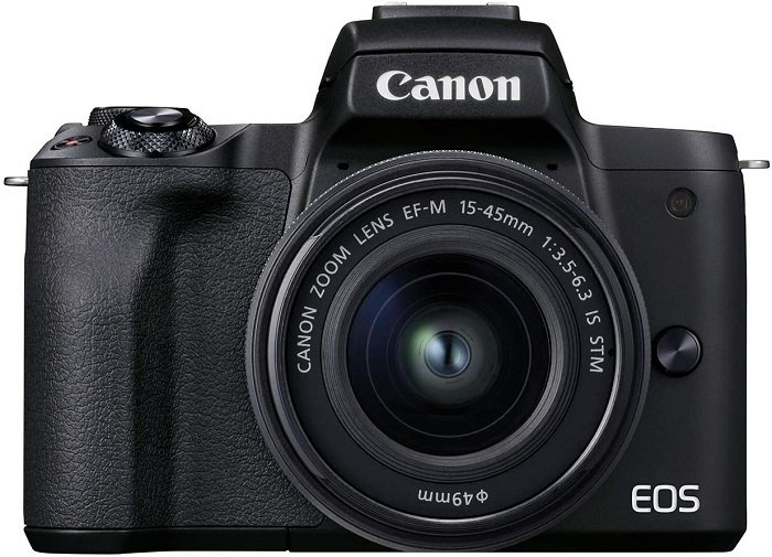 лучшая беззеркальная камера для путешествий 2021 Canon EOS M50 Mark II