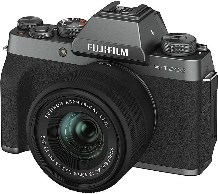 лучшая беззеркальная камера для путешествий 2021 Fujifilm X-T200