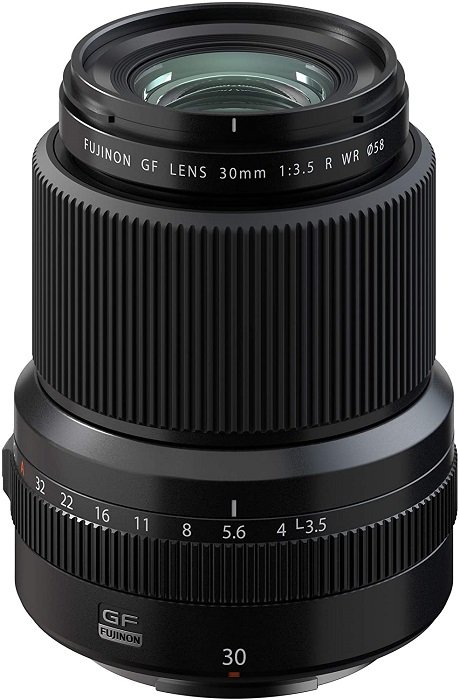 Fujinon GF 30mm f/3.5 R WR prime lens - best Fujifilm GFX lens
