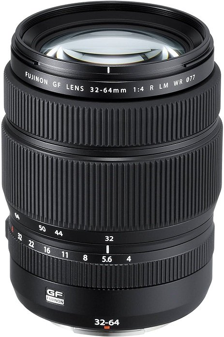 Fujinon GF 32-64mm F/4 R LM WR zoom lens - best Fujifilm GFX lens