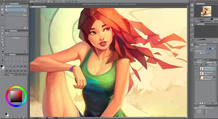 Скриншот Clip Studio Paint Pro