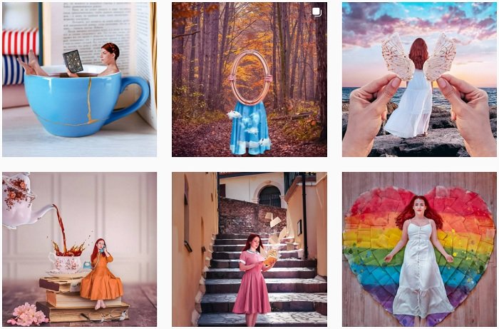 Fabiola Instagram Коллекция фантазийных фотографий